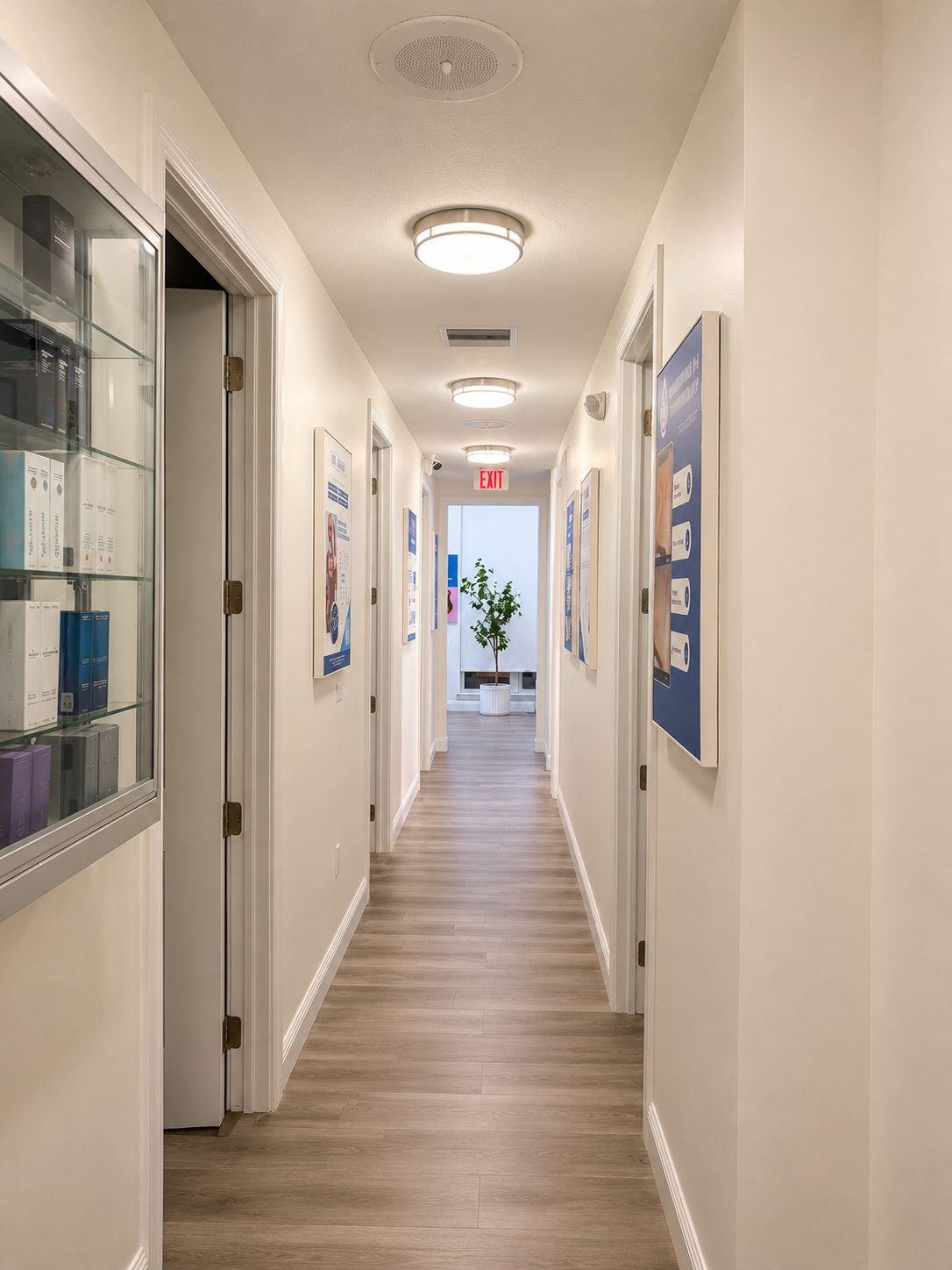 medspa-in-jupiter-florida-hallway-interrior-flagship-location