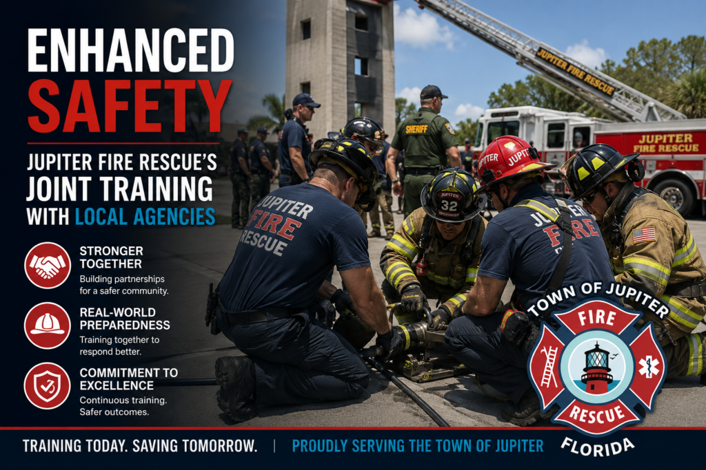 Jupiter Fire Dept Training