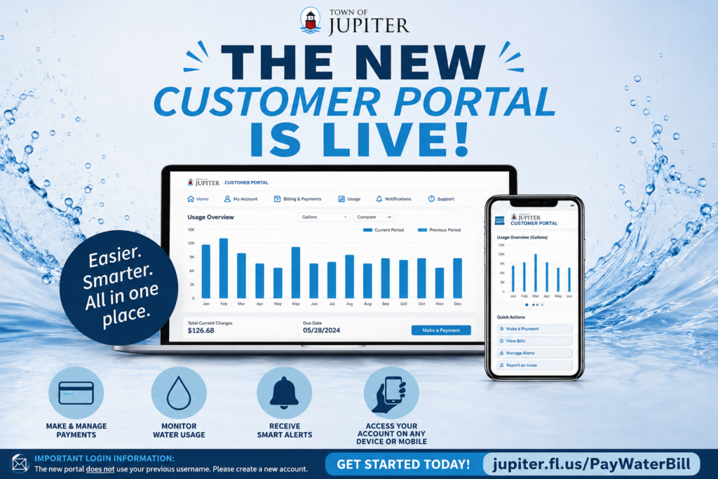 Jupiter New Customer Portal