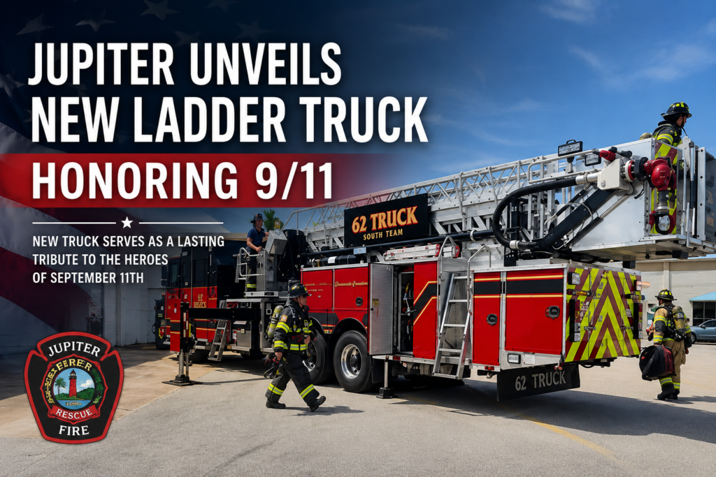 New Jupiter Ladder Truck
